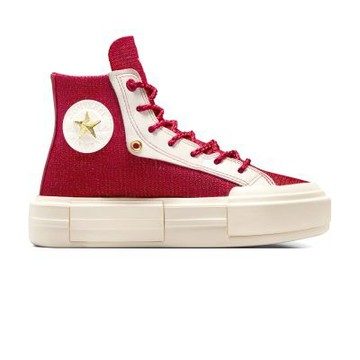 Converse Ctas Cruise Hi 休閒鞋 女鞋 帆布鞋 紅白色 蛇年 厚底 高筒 UU鞋 A13347C