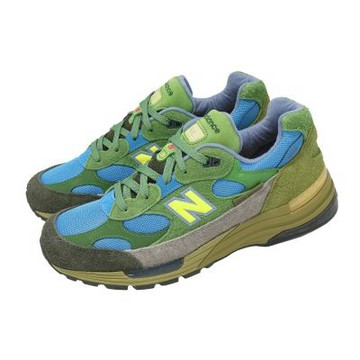 New Balance NB 休閒鞋 992 男鞋 綠 復古 緩震 美製 Salehe Bembury 聯名 U992SB-D