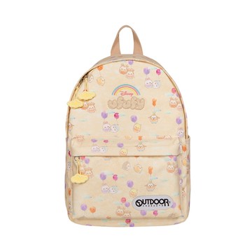 【OUTDOOR】迪士尼Disney-ufufy後背包-黃色 ODDY24B01YL