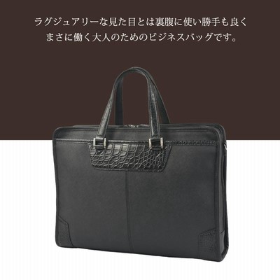 ブリーフケース メンズ 本革 通勤 バッグ スーツ フォーマル