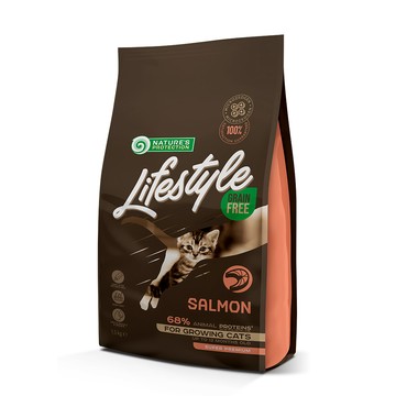 NATURE'S PROTECTION 《幼貓無穀鮭魚配方》1.5kg 無穀貓糧 Lifestyle系列