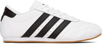 adidas Kids 白色 Taekwondo Lace 儿童运动鞋