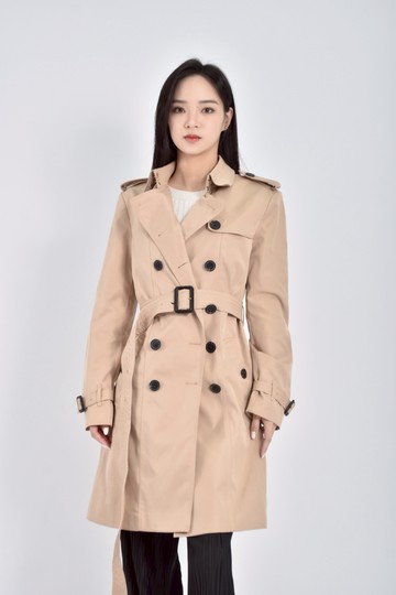 (M) lo nel質感APM高單價風衣杏色外套