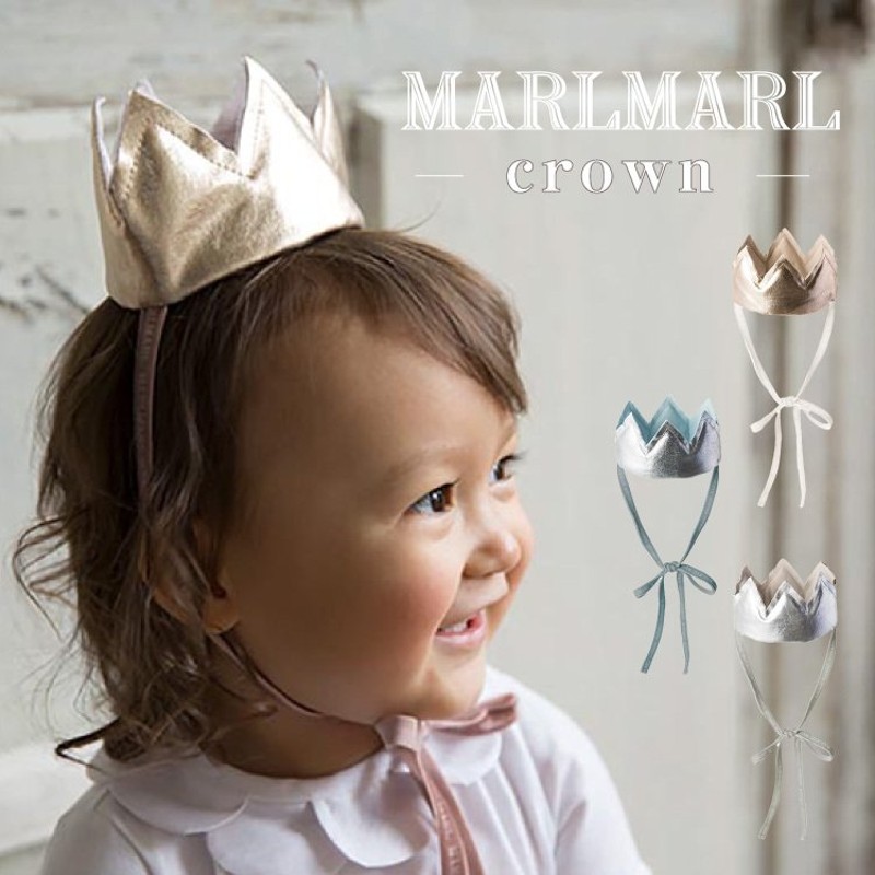 マールマール ヘッドアクセサリー クラウン MARLMARL crown 王冠 ハーフバースデー 誕生日 アクセサリー 出産祝い イベント 男の子  女の子 送料無料 通販 LINEポイント最大0.5%GET | LINEショッピング