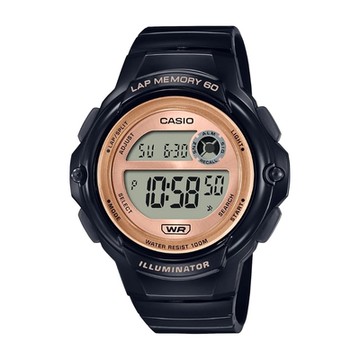 CASIO卡西歐 運動風電子錶(LWS-1200H-1A) / 考試錶