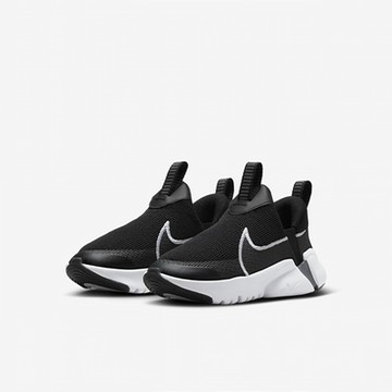 NIKE 運動鞋 童鞋 中童 兒童 FLEX PLUS 2 PS 黑白 DV9000-003