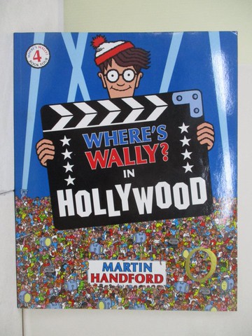 【書寶二手書T3／少年童書_ZUU】Where’s Wally? In Hollywood_Martin Handford
