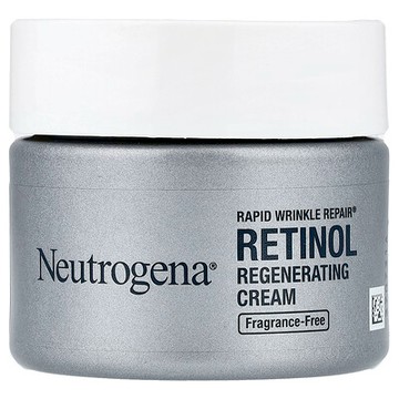 Neutrogena, 快速修復皺紋，視黃醇新生緊雅霜，無香，1.7 盎司（48 克）