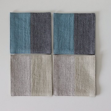 【Yourtableware】禮物獨家 日本 百道発信 樹林 拼接杯墊 四入組