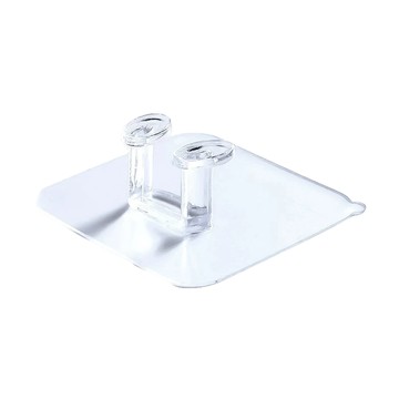 小麥購物 Y578 插座掛鉤 3.4g  透明  25個