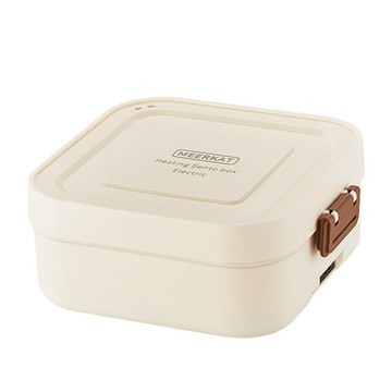 免註水加熱便當盒 1200ML 分格飯盒 麥飯石內膽電熱便當盒 便攜加熱便當盒 上班族學生保溫便當盒【七了個三】