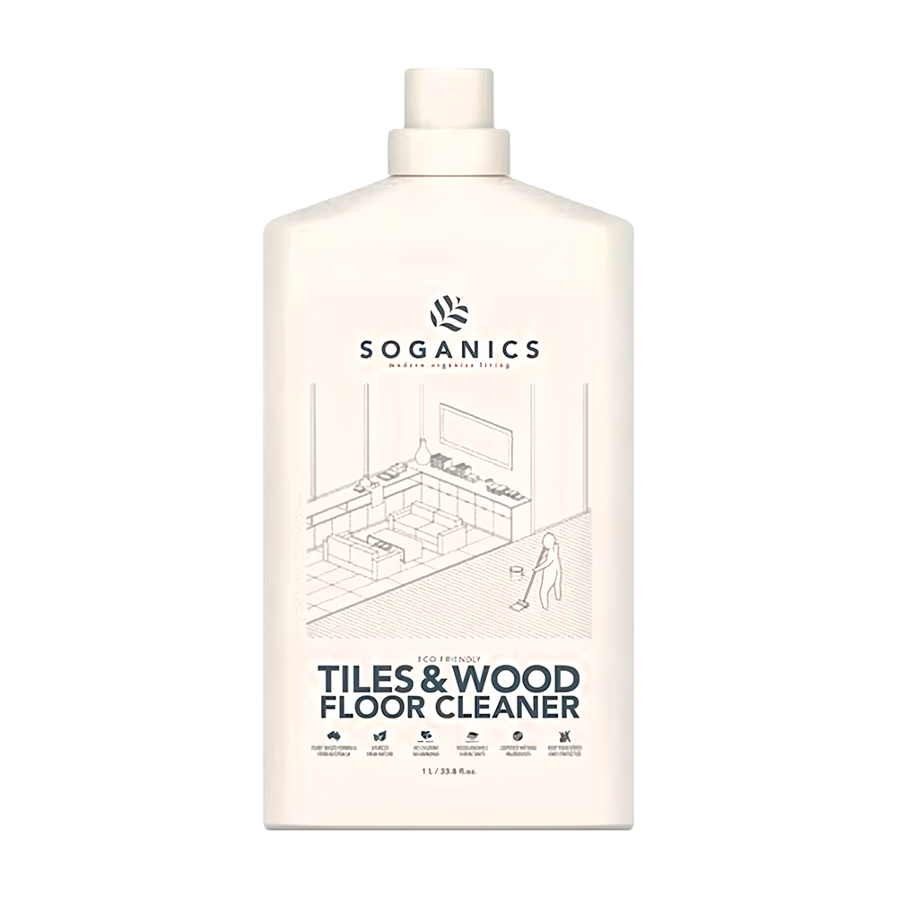 慕慕有機 草之淨 地板清潔劑 天然有機 木質/石頭/磁磚/水泥地板清潔適用  1L  1瓶