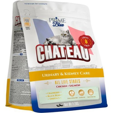 【藍帶莊園】無穀貓飼料 PRIME BLUE CHATEAU 幼貓 成貓 全齡貓 天然貓糧 泌尿保健 成長照護 1.2KG