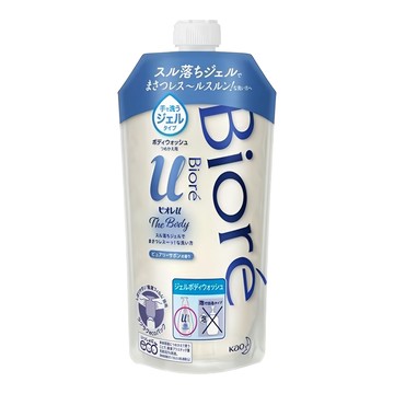 Biore 蜜妮 潤澤沐浴凝露補充包 純粹皂香  340ml  1包