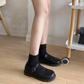 軟妹可愛蘿莉制服洛麗塔小皮鞋