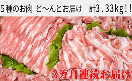 久上の5種の焼肉　満喫セット