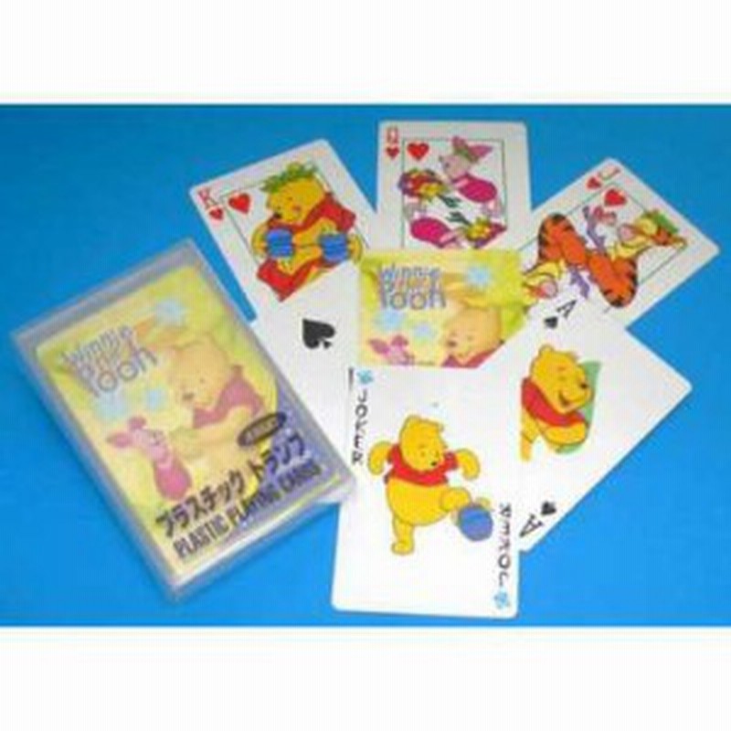 トランプ プラスチックトランプ くまのプーさん エンゼルプレイングカード 通販 Lineポイント最大1 0 Get Lineショッピング