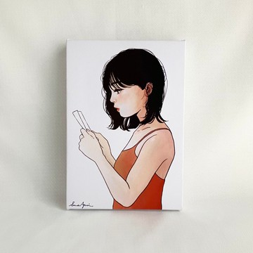 藝術、日本藝術、女性插畫、女性繪畫、版畫、室內裝飾、獨特的畫