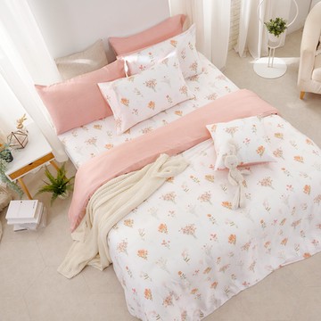 薄被套-雙人 / 6x7尺 / 40支萊賽爾天絲 / 花繡蜜語 台灣製