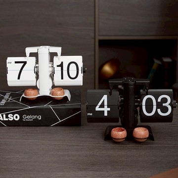 MIDCLOCK妙刻 歐式經典翻頁鐘 擴香底座