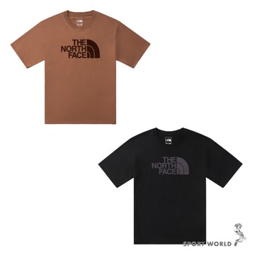 The North Face 北面 棉質短袖上衣 男裝 女裝 棕/黑【運動世界】NF0A8D7X6IH/NF0A8D7XJK3