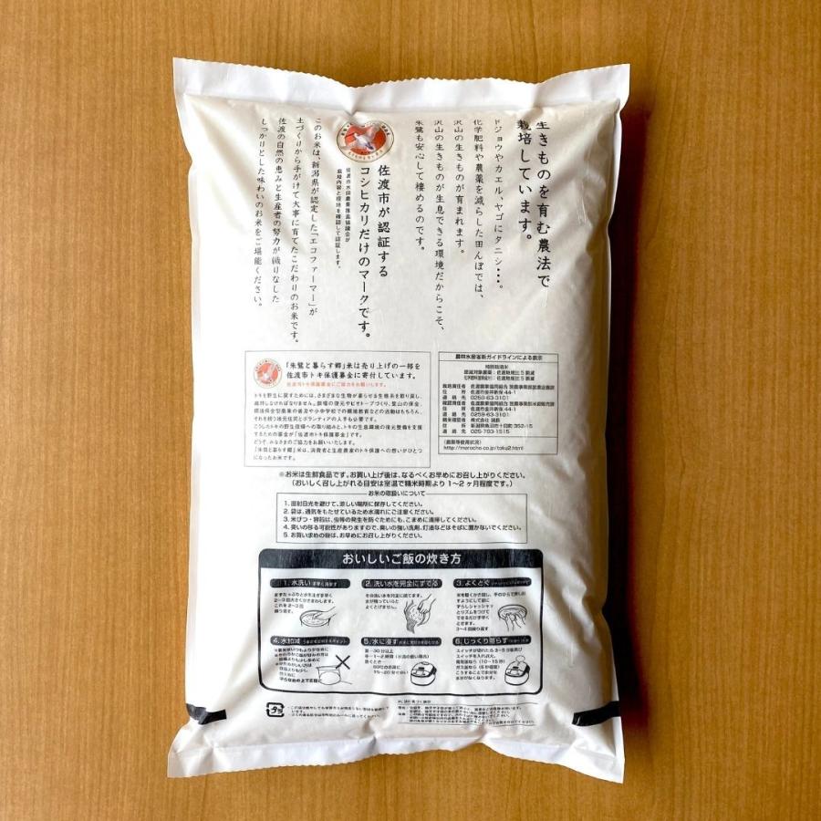 新米 米 お米 10kg コシヒカリ こしひかり 佐渡産 特別栽培米  5kg×2袋 本州送料無料 令和5年産