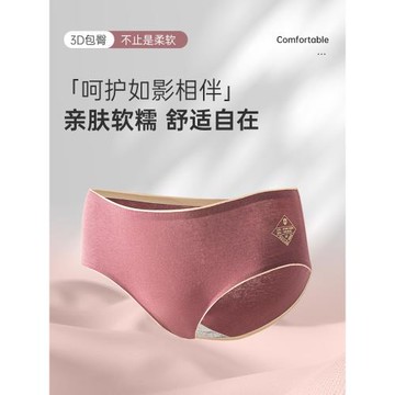 內褲女純棉抗菌純棉女生短褲中腰女士無痕少女棉質三角款