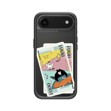 iPhone Air Mod NX -邊框背蓋組合 (相機按鈕) 黑 - 奧樂雞 Ology - 奧樂雞貨幣