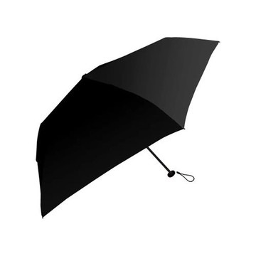 日本進口摺疊傘抗UV防風防潑水雨具手動折傘 時尚黑 (FOUM01-BLACK)