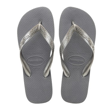 【havaianas 哈瓦仕】HAV. TOP 時尚銀 男女鞋 巴西人字拖 夾腳拖鞋