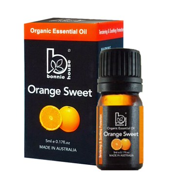 澳洲Bonnie house有機野生甜橙精油(5ml/瓶)或擴香石(2片/盒) 任選﹝小資屋﹞