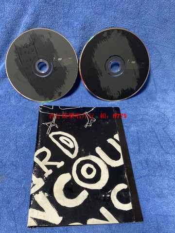 陳奕迅03演唱會 港版正版DVD 裸碟2片 歌書一本 已試播流暢 無附件 二手經典收藏