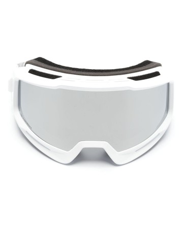 100% Eyewear - Okan mirrored ski googles - men - Acetate/Fabric - One Size - White