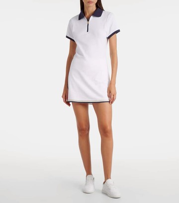Varley Valentina cotton-blend piqué tennis dress