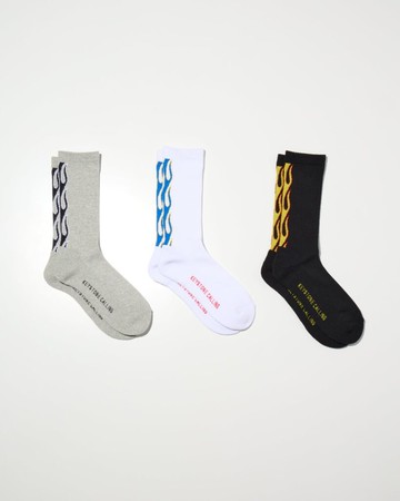 Radiall Flames Dralon 1pac Sox Long德國德絨火焰長襪