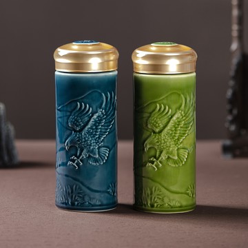 [快速出貨]【乾唐軒ACERA】大展宏圖隨身杯 ( 大 / 雙層 / 4色 350ml )