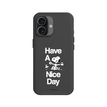 iPhone 17 SolidX 黑 - 史努比 Snoopy - Have A Nice Day