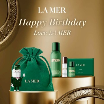 預購【LA MER海洋拉娜】生日快樂！平衡水禮盒｜願你時刻清爽自信