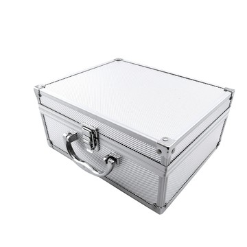 系統工具箱 【職人工具】185-ABL 大鋁箱 儀器收納箱 現金箱 保險箱收納箱 鋁製手提箱 展示箱 附雞蛋海綿 12吋大鋁箱 儀器保護箱 文件收納箱 保護盒