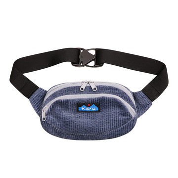 【西雅圖 KAVU】Cord Spectator 休閒粒絨腰包 單寧藍 #9248