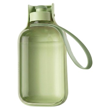 Hovelo 可折疊寵物隨行水杯 550ml  綠色  1個