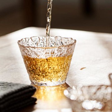 復古冰露日式小酒杯清酒杯玻璃白酒杯套裝烈酒杯子酒具分酒器酒盅