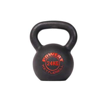 騰泰新款黑色鑄鐵烤漆壺鈴健身房力量訓練競技提壺啞鈴私教訓練館