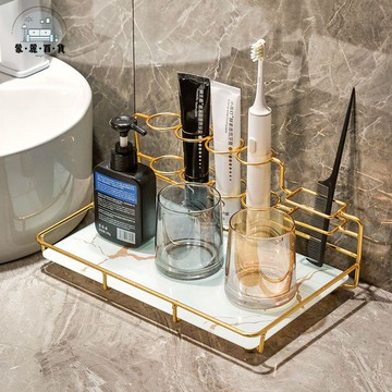 免運 漱口杯架 牙刷置物架 衛生間置物架 牙杯架 衛生間電動牙刷置物架吸塑杯收納架壁掛式牙具牙缸掛墻式牙杯輕奢 工廠直銷 特惠/全館折扣 可開立發票 售後保障 m5628