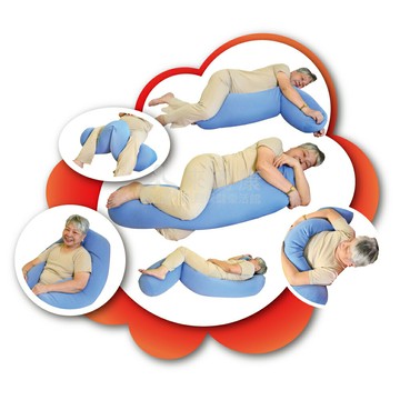 來而康 強生 小龍 擺位枕 TV-302 ㄗ4加 擺位枕系列 長型枕 抱枕 頭枕 趴睡枕 靠枕 跨腳枕 花樣色彩隨機出貨 TV302