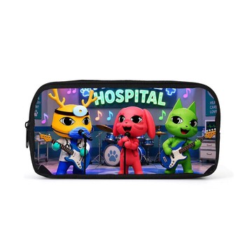 🚀賣場新品🚀動物醫院遊戲中小學生文具袋Animal Hospital簡單款筆袋