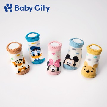 【Baby City 娃娃城】迪士尼造型嬰兒襪