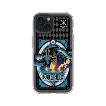 iPhone 15 Clear 透明 - 航海王 One Piece - 龍形態 - 百獸海道