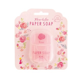 CHARLEY 日本Paper Soap 紙香皂片 50入-茉莉