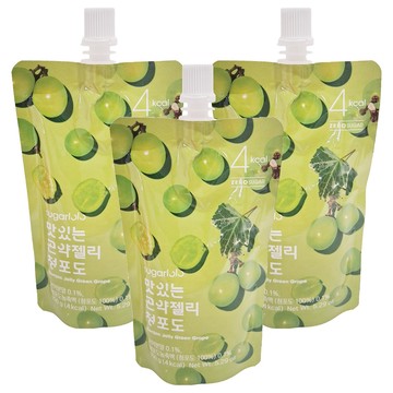 sugarlolo INTAKE 蒟蒻果凍飲 白葡萄風味 小包裝方便攜帶  150g  3包